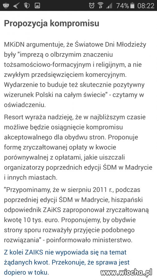 Przez lata przyzwyczajeni brać 
