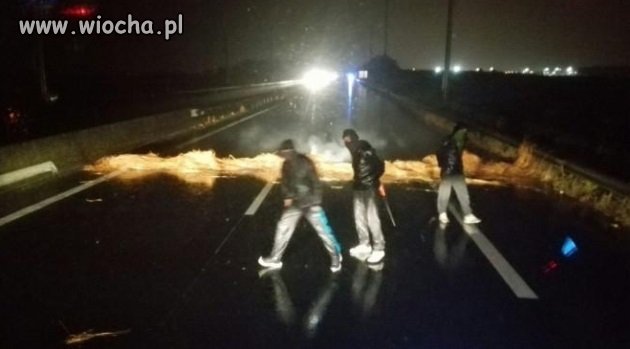 Przerażeni wojną uchodźcy w Calais
