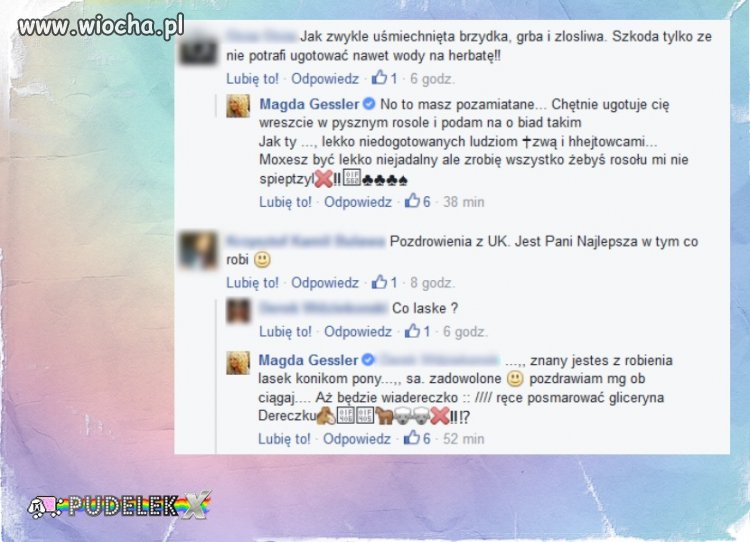 Gessler do hejtera: 