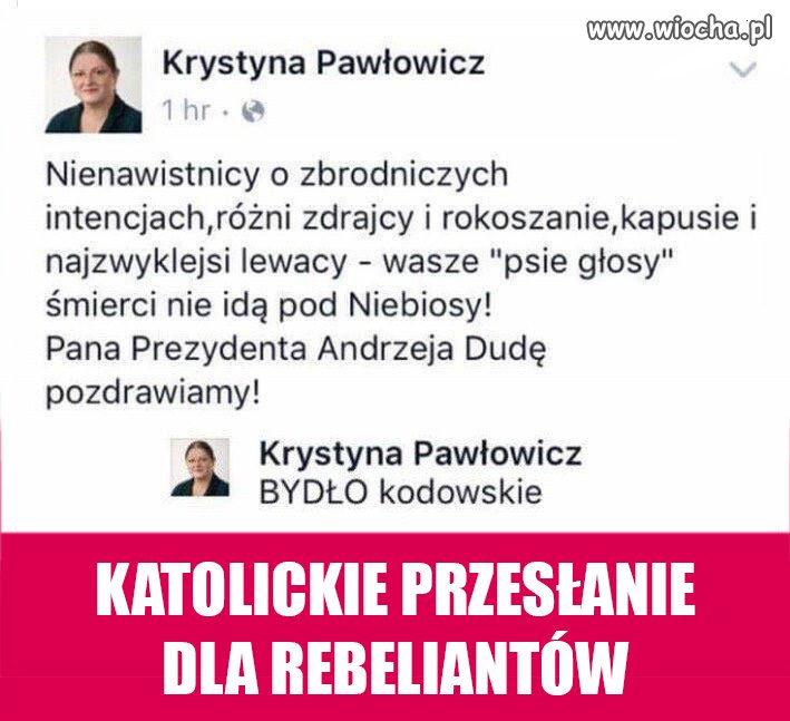 Krystyna jak napisze to napisze 