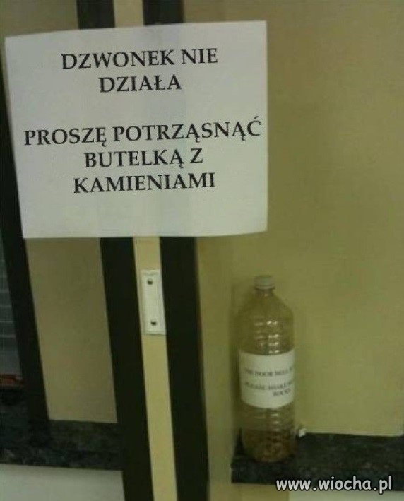 Dzwonek nie działa ...