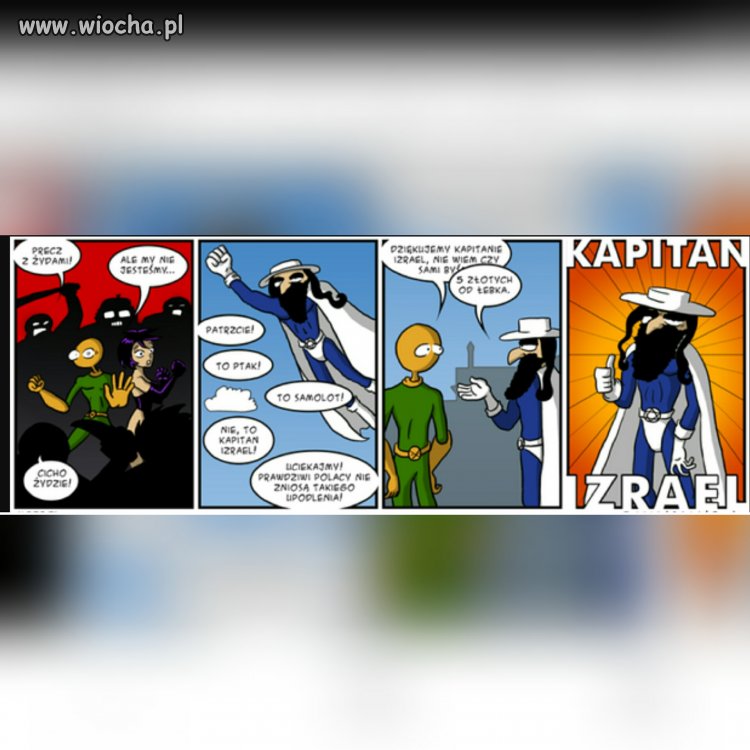 Kapitan Izrael - po 5 od łebka.