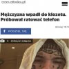 Wpadł do kibla.