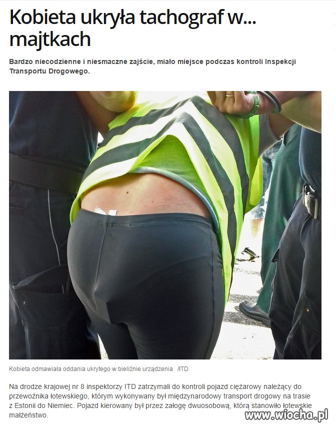Przekroczyła limit...