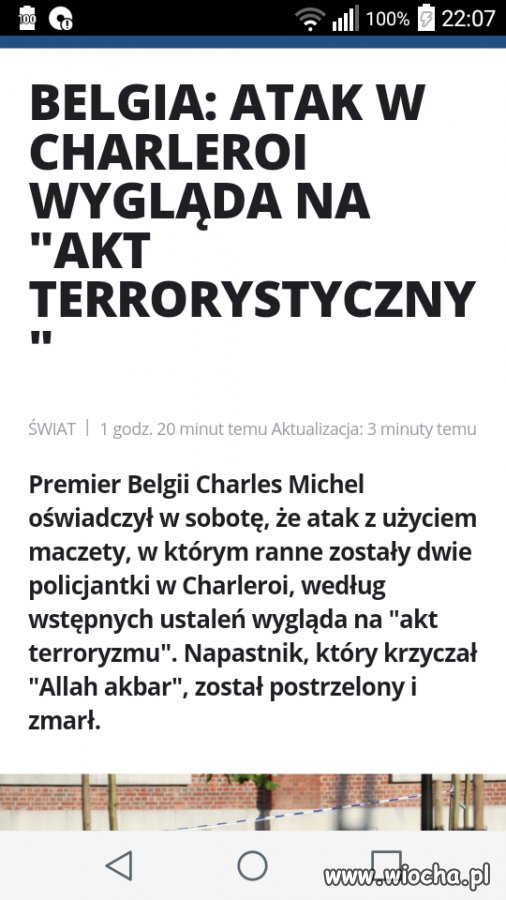 Kolejny przypadek chorego 