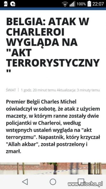 Kolejny przypadek chorego 