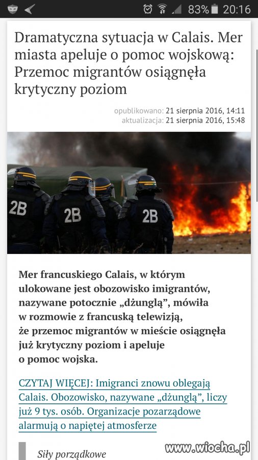 We Francji nawet swoim nie pomagają