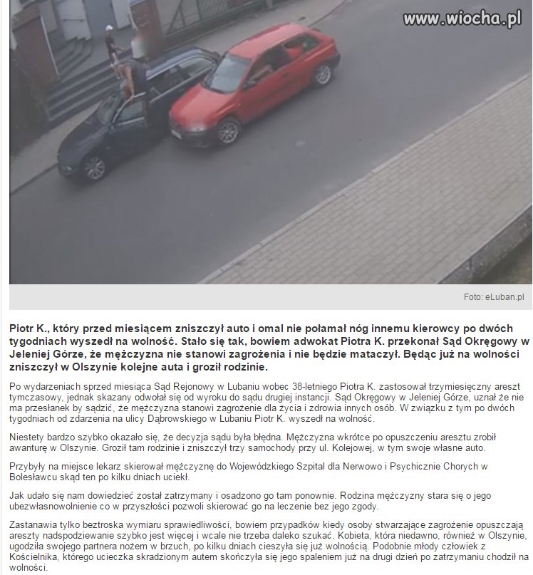 Policja łapie a sądy wypuszczają!