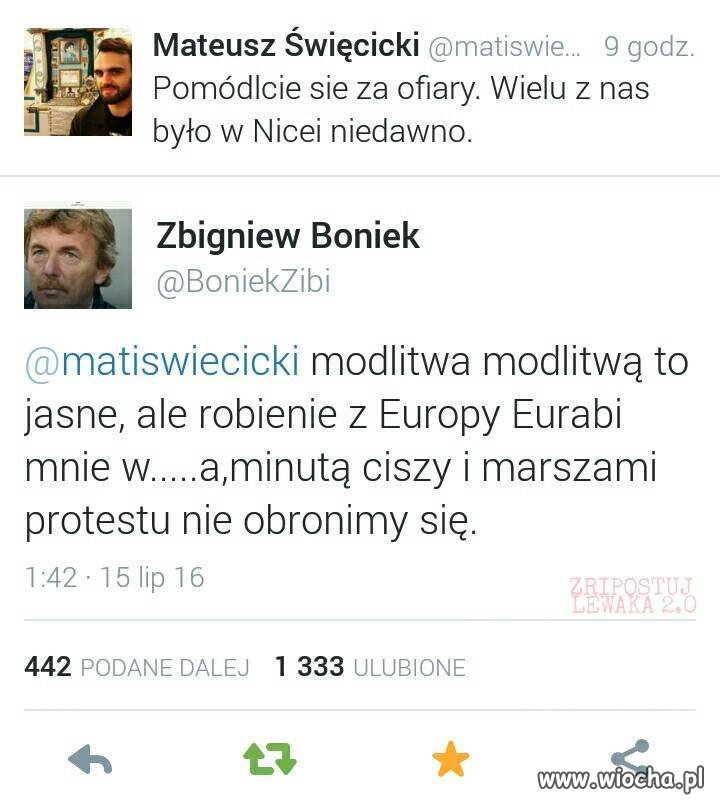 Boniek to równy gość 