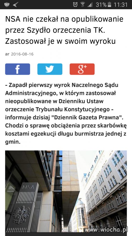 Szykują się wakaty 