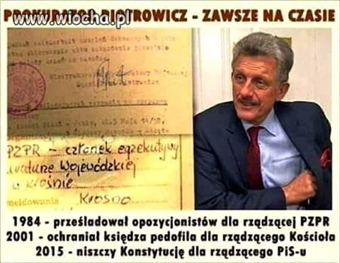 Taki sq...el zasiada w ławach rządowych