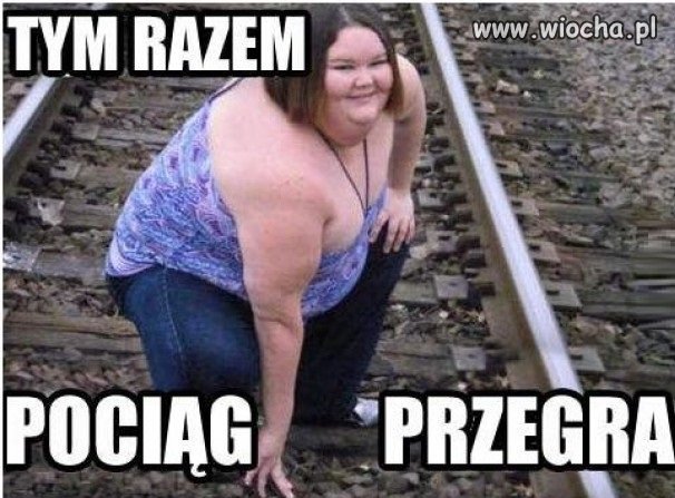 Pociąg nie ma szans 