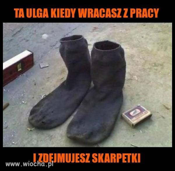 Powrót z pracy do domu.