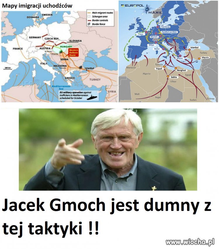 Mapy imigracji uchodźców