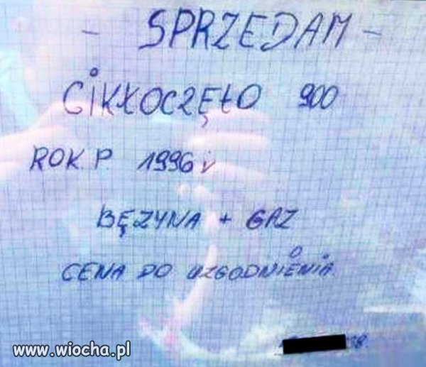 Ogłoszenie 