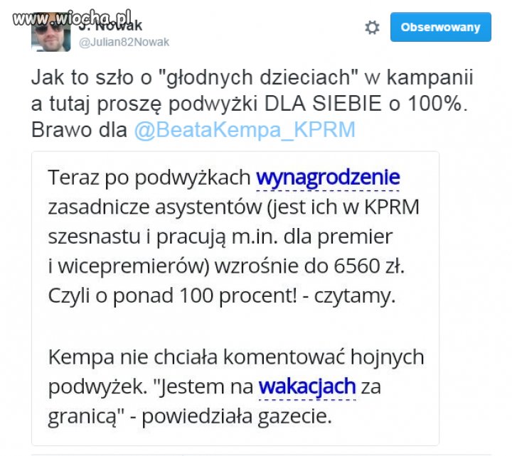 Rząd da podwyżki swoim asystentom i sekretarzom