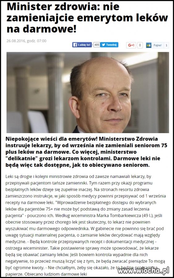 Kolejna obietnica wyborcza 