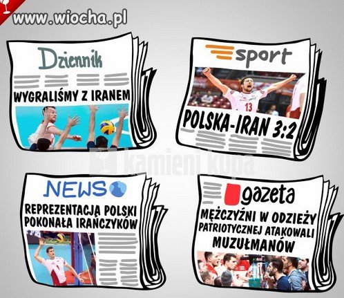 A tymczasem po meczu z Iranem...