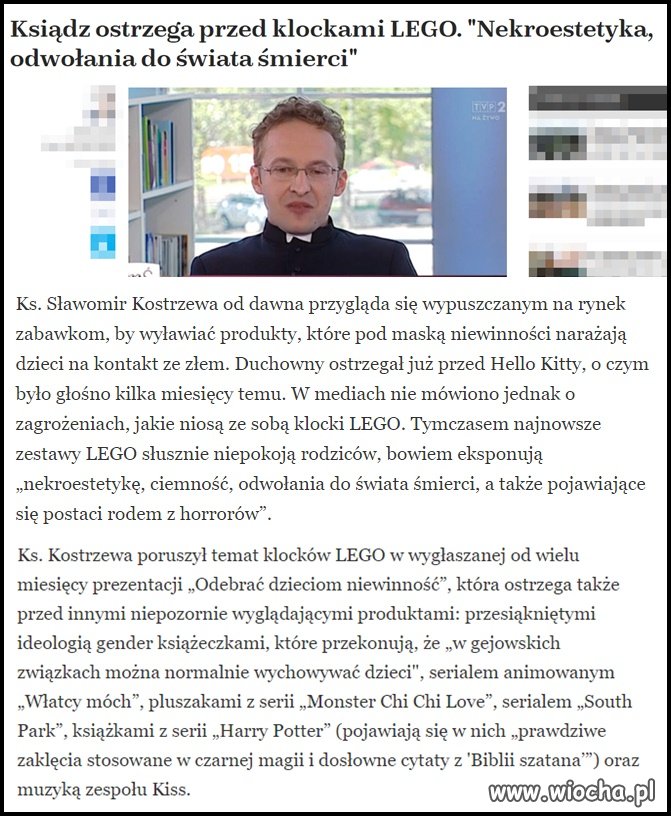 Na liście zabrakło Teletubisie,Bolek i Lolek