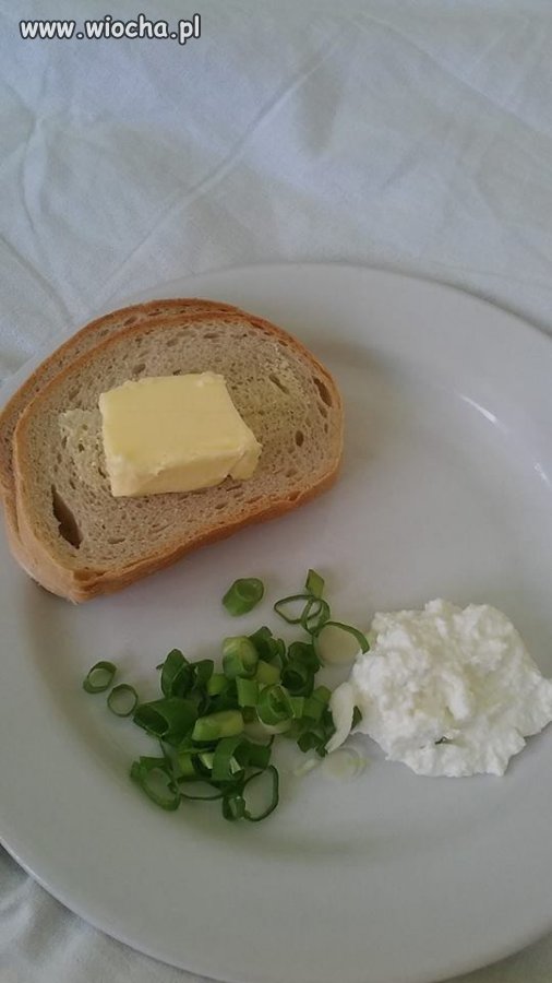 śniadanie w jednym z Lubelskich szpitali...