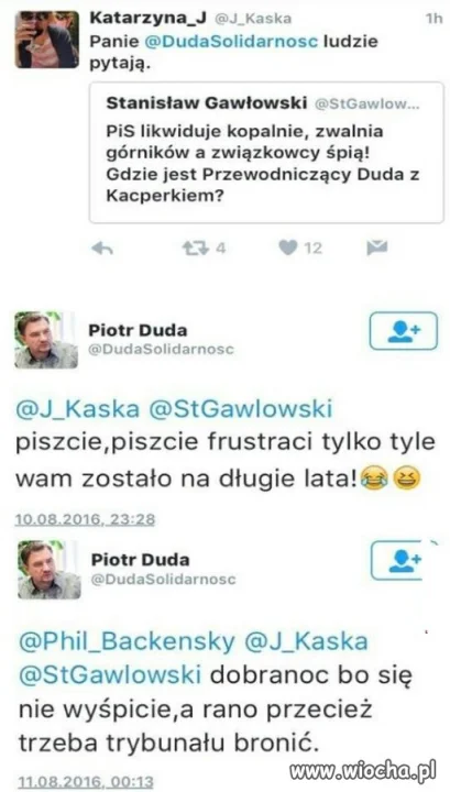 Przewodniczący Duda broni miejsc pracy