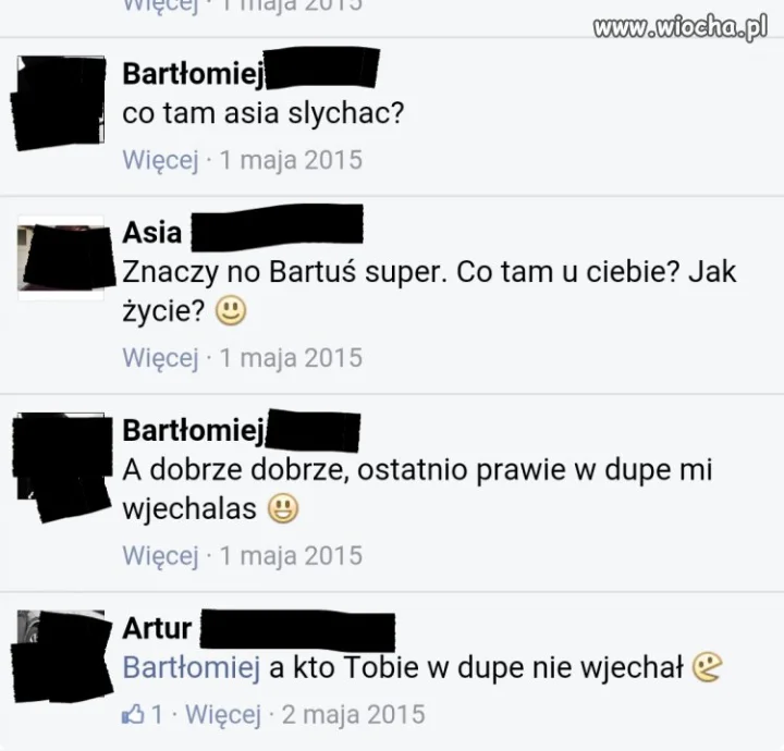 A tymczasem na FB...