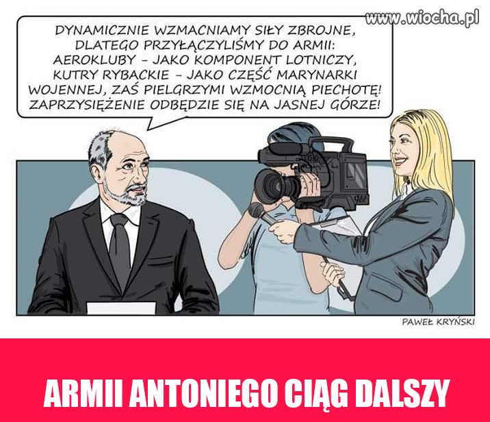 Dobra zmiana w siłach zbrojnych