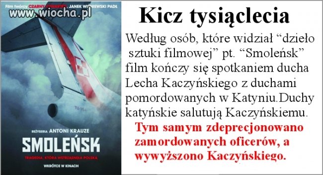 Na podstawie tego filmu Waszczykowski, powiedział