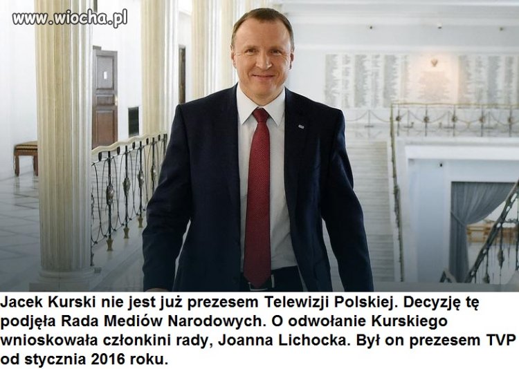 Kurski odwołany!