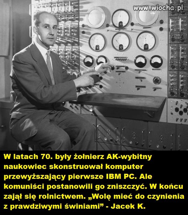 "Wolę mieć do czynienia z prawdziwymi świniami"