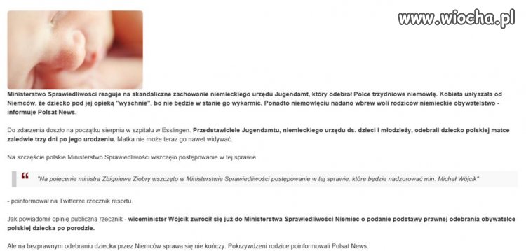 Sukces polskiego ministra sprawiedliwości.
