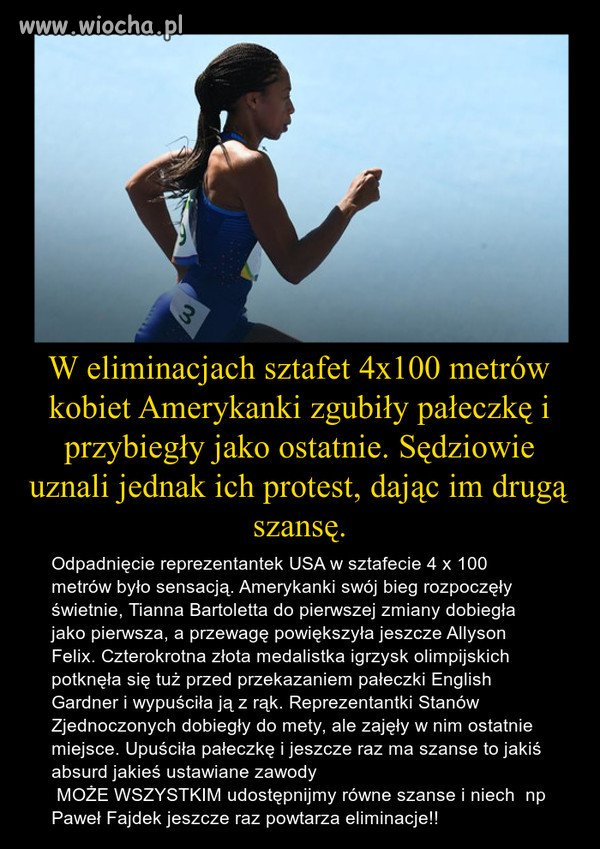 Rio 2016, hmm... Wio 2016 