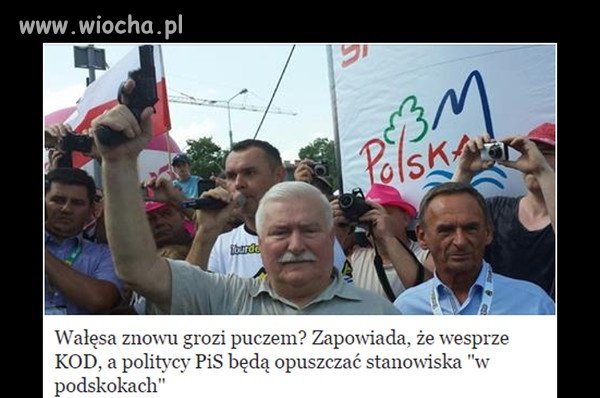 Obrońca demokracji grozi puczem?