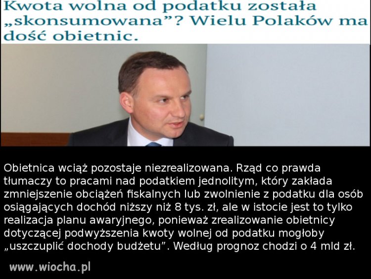 Sorry wyborcy, nie mamy kasy