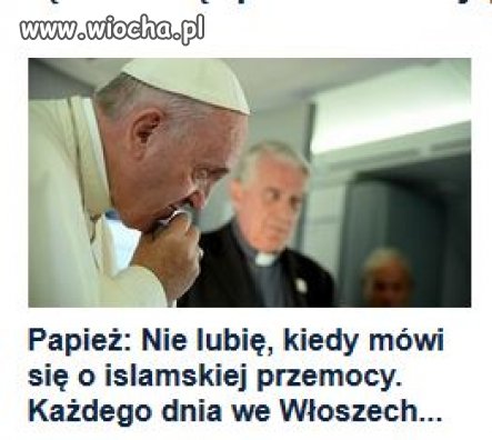 Ja też nie lubię, wolałbym aby mówiono