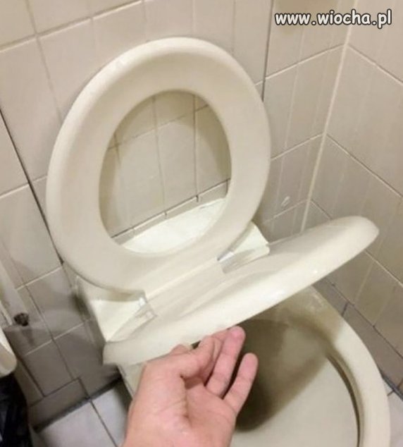Podnoś deskę mówili.