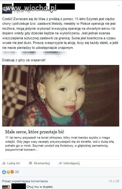 Takich powinno się tępić...