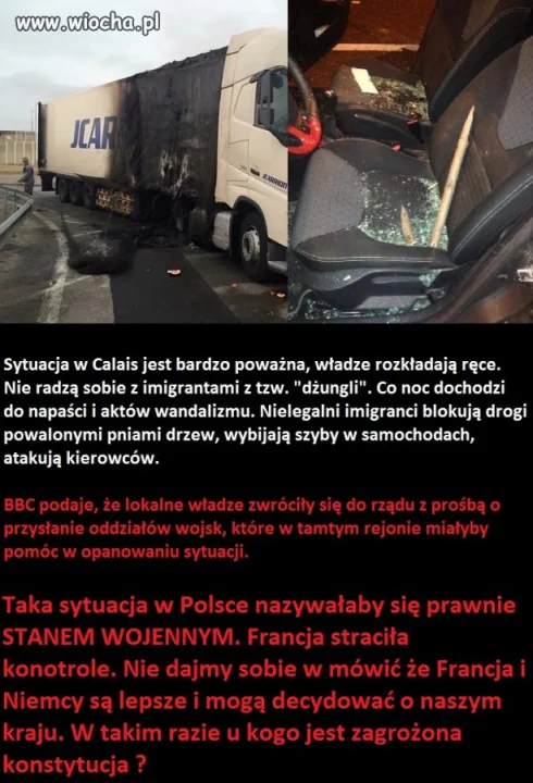 WŁADZE W CALAIS PODDAJĄ SIĘ!