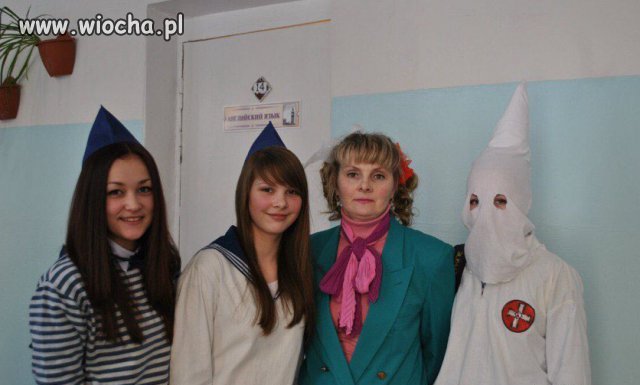 Z nauczycielką