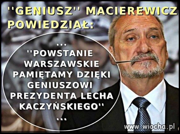Teoria się sprawdza...za rok za dwa powstańców 