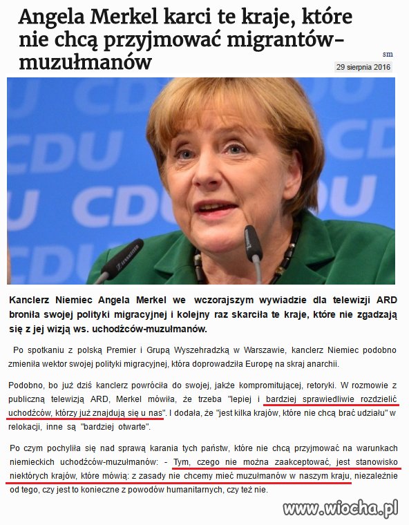 Żadnych islamistów w Polsce