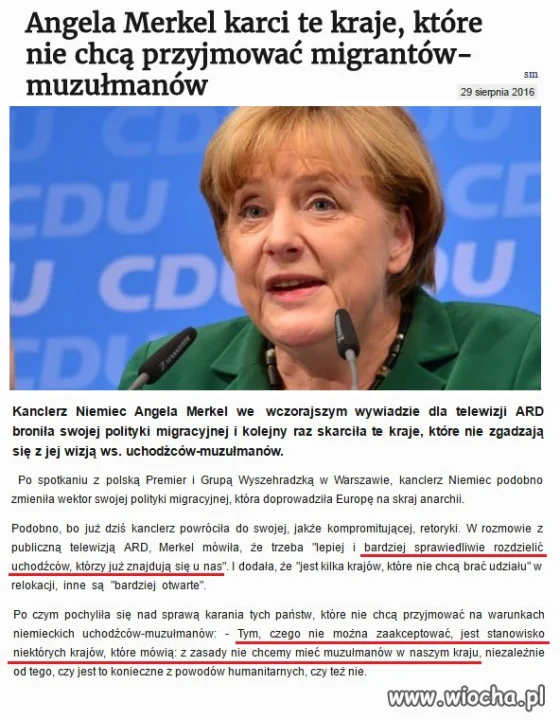 Żadnych islamistów w Polsce