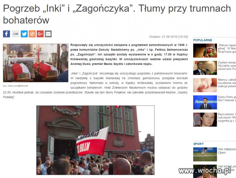 Ofiary komuny doczekały się w końcu godnego pogrzebu.