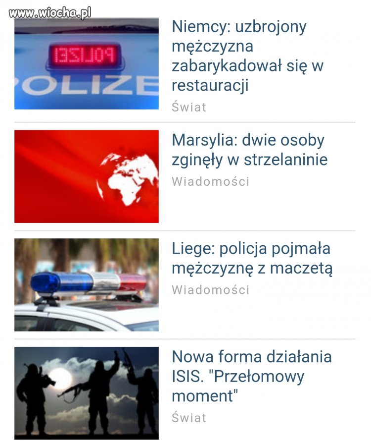 W jakich czasach my żyjemy.