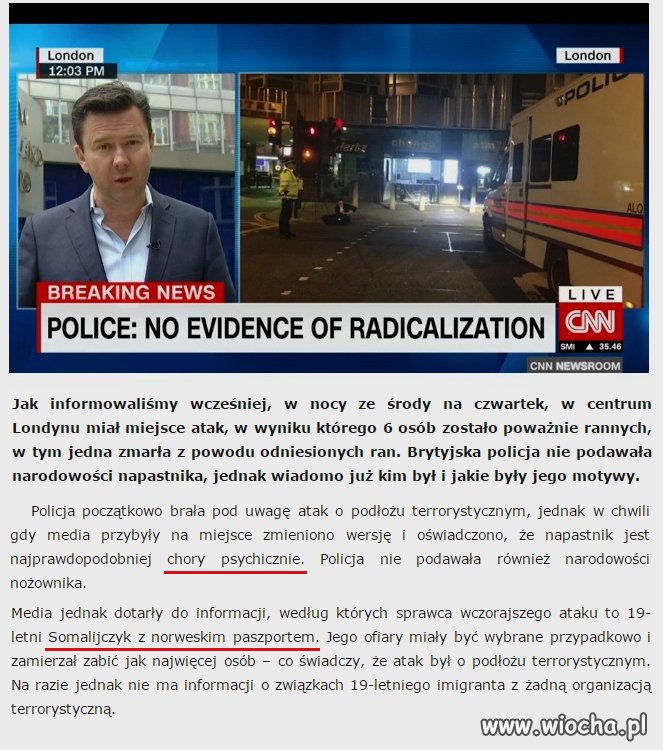 Kolejny "chory psychicznie"
