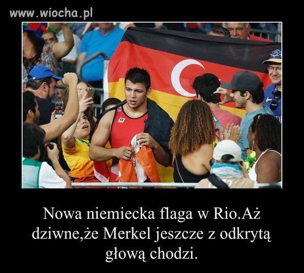 Niemcy mają nową flagę.