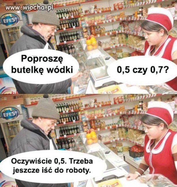 Butelka wódki