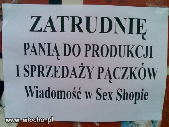 Zatrudnię 