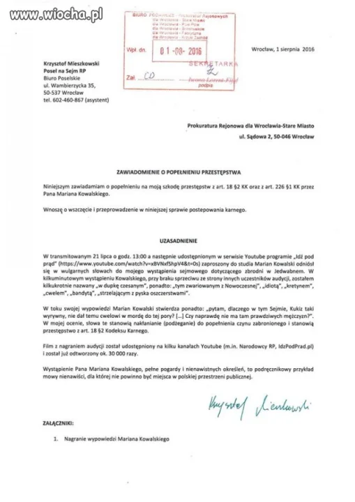 "W dupkę czesanym"