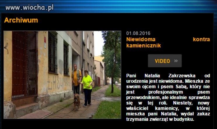 Właścicielowi kamienicy życzę...